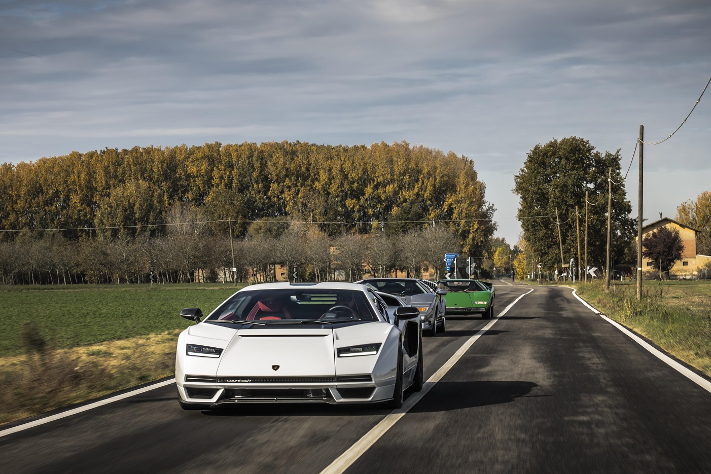 Lamborghini Countach Generaties