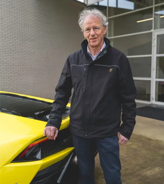 Portret Jos van der Putte Lamborghini Leusden