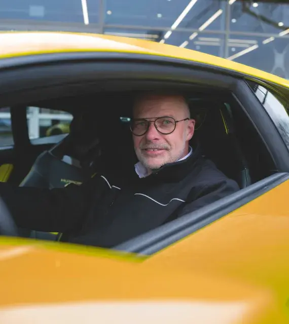 Portret Willemjan van de Kletersteeg Lamborghini Leusden