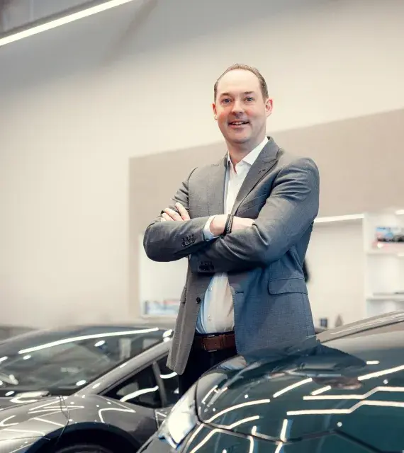 Portret Colin de Lange