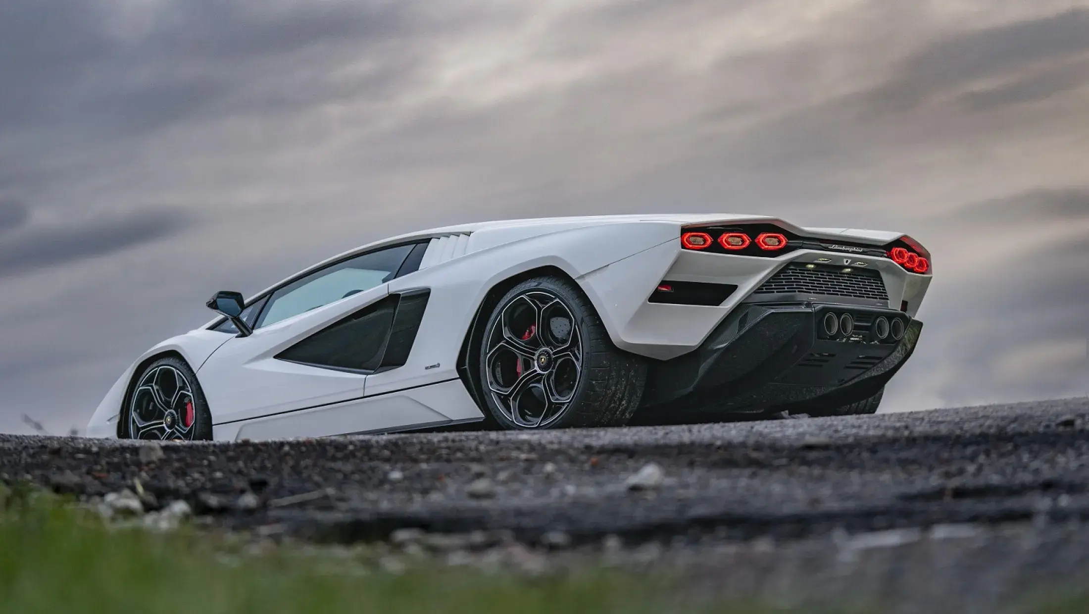 Lamborghini Countach Achteraanzicht