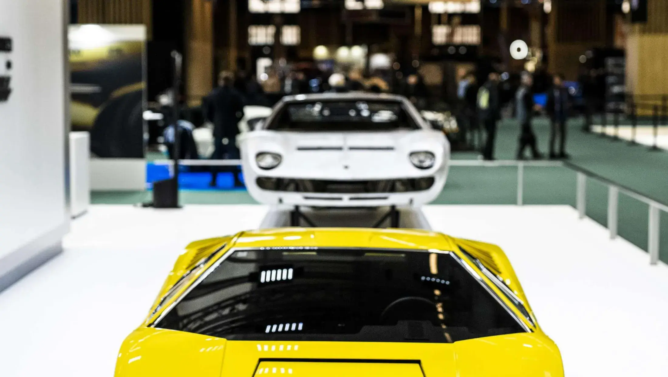 Lamborghini Countach + Miura