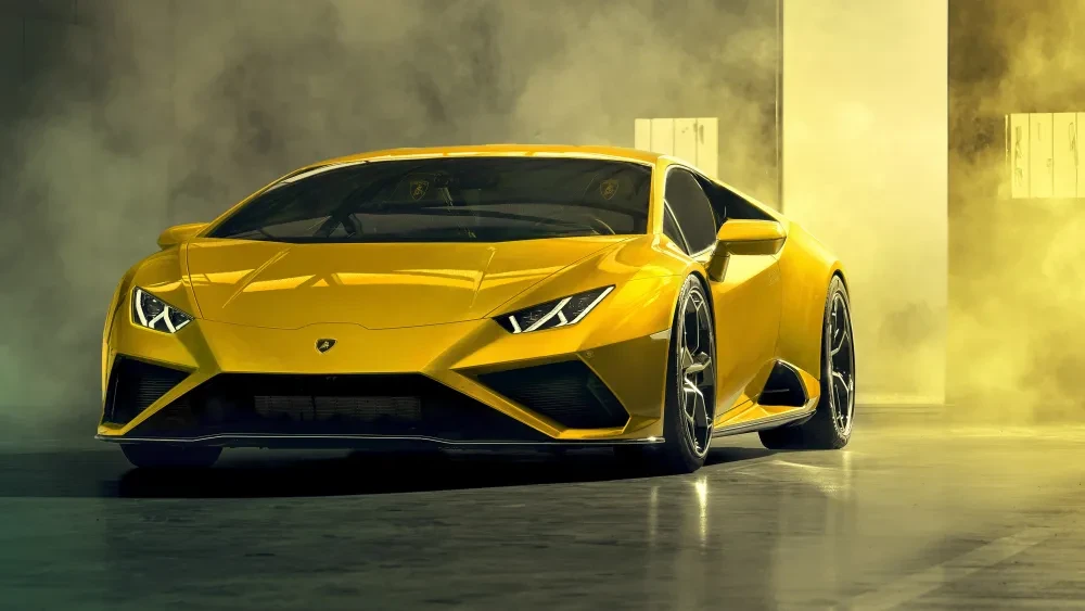 Lamborghini Huracan evo RWD voorkant