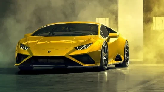 Lamborghini Huracan evo RWD voorkant