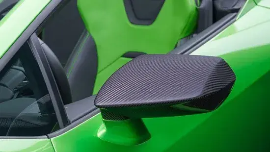Huracan Carbon spiegel