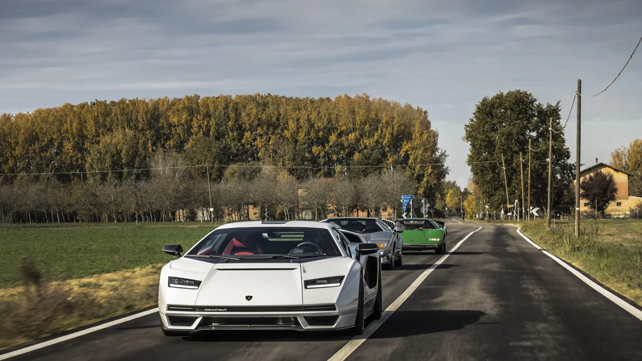 Lamborghini Countach Generaties