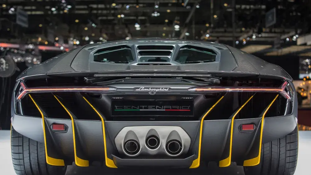 Lamborghini Centenario achterkant